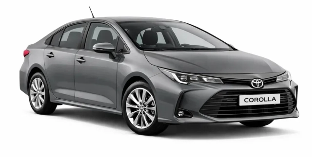 Car rental Toyota Corolla in Venice Marco Polo Airport